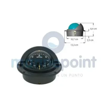 Ritchie Recessed Compass, Black - RITF-83 product image