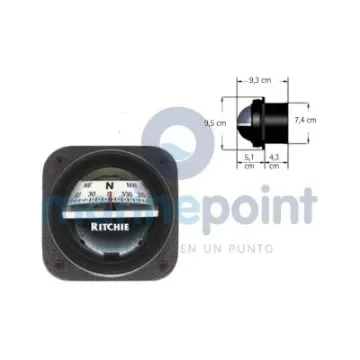 Ritchie - V-537 Compass with Lighting - RITV-537W product image