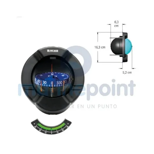 Ritchie Magnetic Compass Surface Mount - RITSR-2 product image