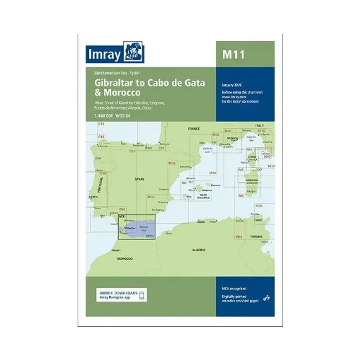 Imray - Map M11 Costa Del Sol - M11 product image