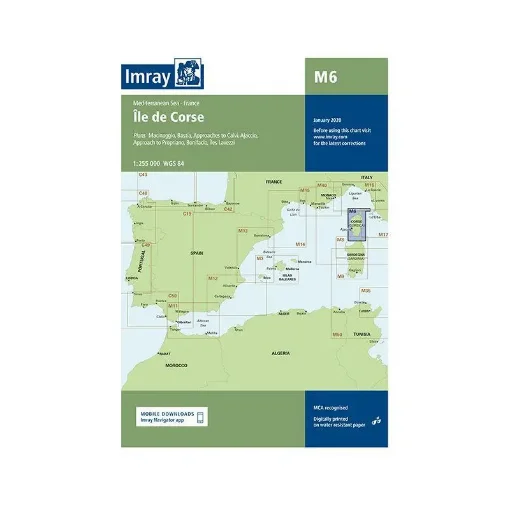 Imray Nautical Chart Gulf of Genoa to Tyrrhenian Sea - M40 product image
