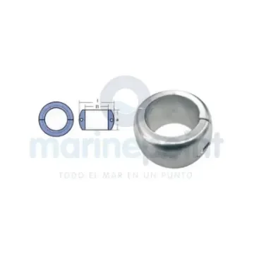 TECNOSEAL Kamewa Zinc Collar Anode 0.74 Kg - TEN02455 product image