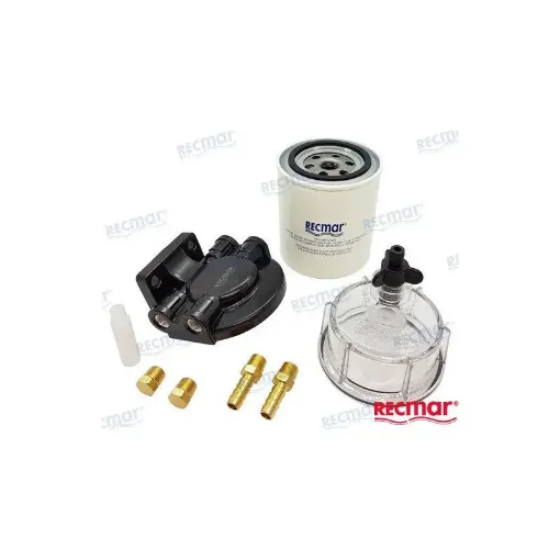 Gasoline Filter with Aluminium Bracket - RECOBFILALU product image