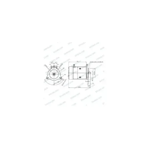 Lofrans - Capstan/Tigres 12v Motor Winch, 1200w - 35240056 product image