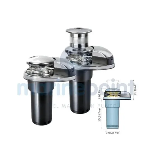 Quick Electric Winch 12V 500W - QUDP2E600 product image