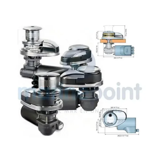 Quick Electric Winch 24v 1500w - QUDP31524D product image