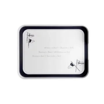 Marine Business Non-Slip Rectangular Tray - 27012 product image