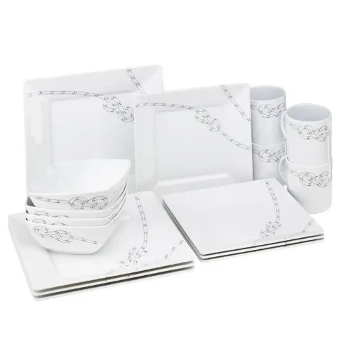 South Pacific 16-Piece Square Dinnerware Set - 5261011 product image
