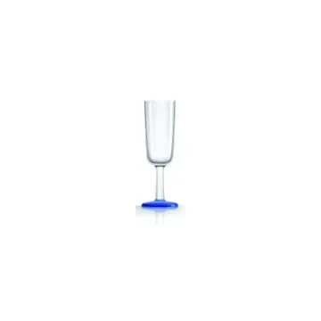 Navy Blue Palm Champagne Glasses, Set (4) - 5310833 product image