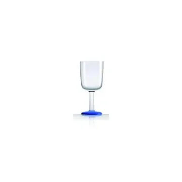 Marine Blue Palm Wine Glasses Set (4) - 5310832 product image