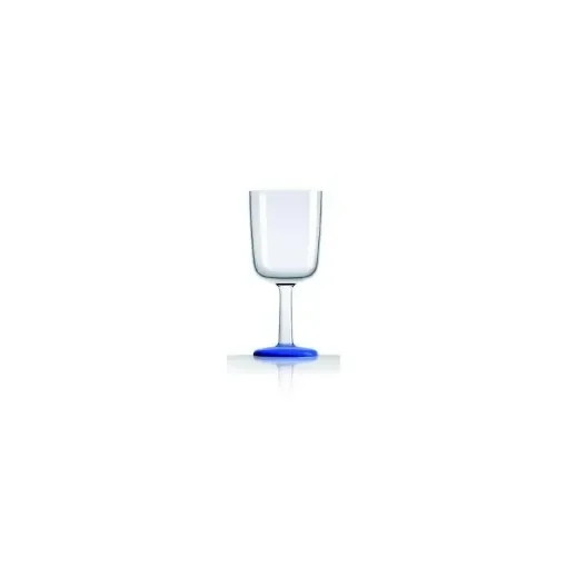 Marine Blue Palm Wine Glasses Set (4) - 5310832 product image