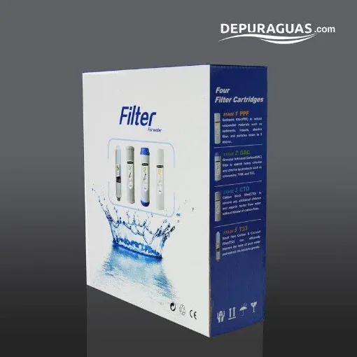 Pack of 3 Filters + 5-Stage RO Post Filter - CA1006-01 product image