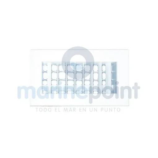 Thermowell - White PVC Ventilation Grille 200x100 mm - 94250101 product image