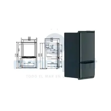 Refrigerator and Freezer for Boat, 12/24V - GS50301 product image