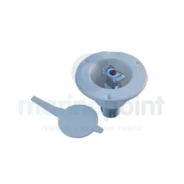 Bk White Mixer Tap for Hot and Cold Water - 076358 product image
