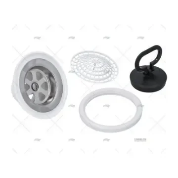 Barka Male Drain 1-1/4'' Chrome-Plated Brass - 00009118 product image