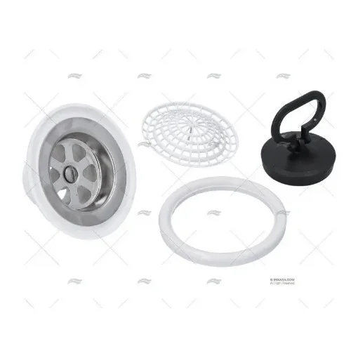 Barka Male Drain 1-1/4'' Chrome-Plated Brass - 00009118 product image