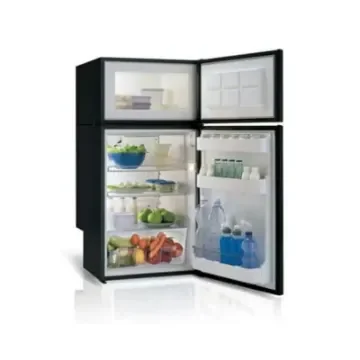 Vitrifigo Double Door Fridge - Freezer - Grey (140L) - NV469 product image