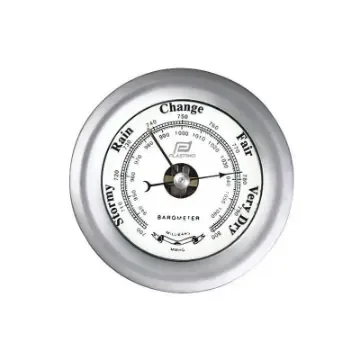 Matte Chromed Barometer, 4" - 38207 product image