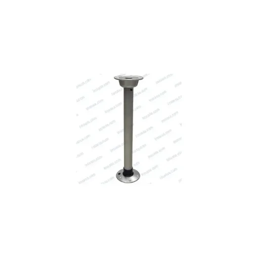 Table Leg Anodised Aluminium 700mm with Flush Base - 90700124 product image