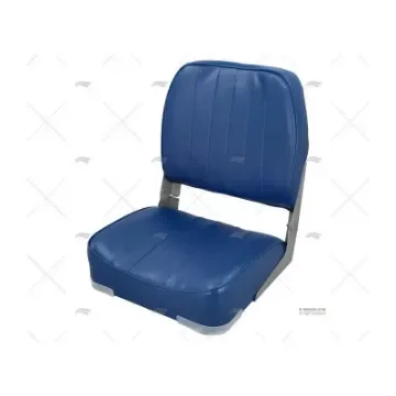 Folding Chair Semi-Leather Blue - 90848391 product image