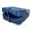 Folding Chair Semi-Leather Blue - 90848391 product image