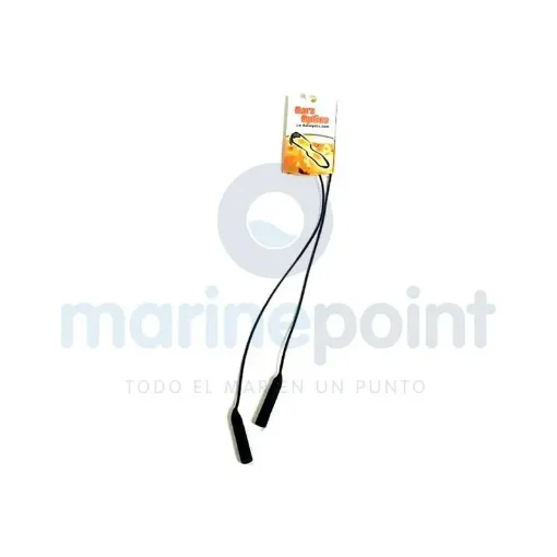 Black Polyurethane Glasses Strap - BOEURETHLB product image