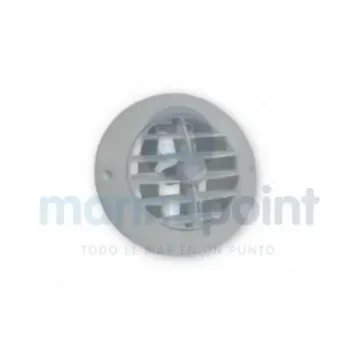 Thermowell - White Round PVC Grill 100mm for Air Conditioning - 94250103 product image