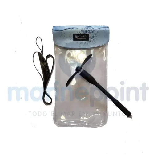 Waterproof Universal Smartphone Case 6" with Fan - SMA467081 product image