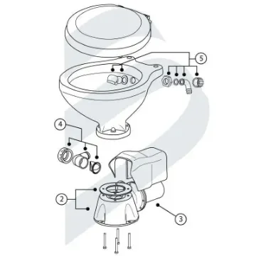 Johnson Wc Toilet Cistern Kit - 252014 product image