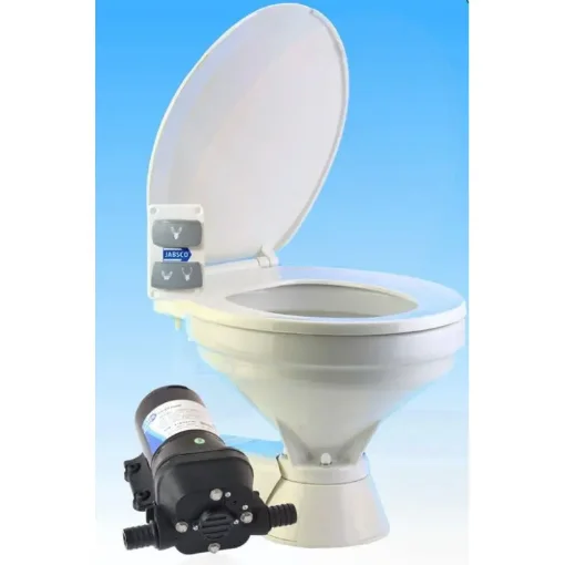 Jabsco QF 24v Toilet with Pump - 37245-1094 product image