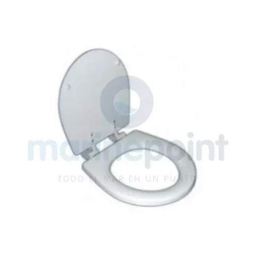 Matromarine Toilet Seat Compact Model White Plastic - 70250065 product image
