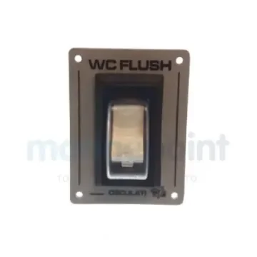 Osculati Toilet Switch 12/24v with Panel - GS50017 product image