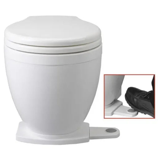 Jabsco - Lite Flush Compact 12V Electric Toilet - 58500-0012 product image