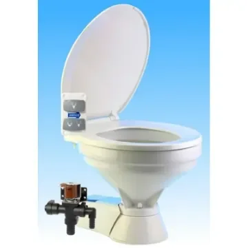 Jabsco Large 24V Electric Toilet with Solenoid Valve - 37045-1094 product image