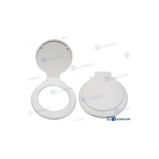 Golden Nautical Toilet Seat and Lid - GS50006 product image