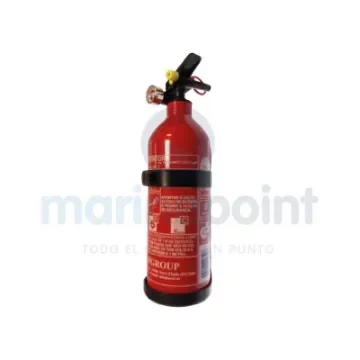 Anaf - 2 Kg Certified Multi-Purpose ABC Aluminum Marine Fire Extinguisher - GS80058 product image