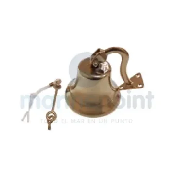 100 Mm Polished Bronze Marine Bell - GS80097 product image