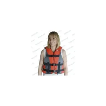 Water Ski Vest 50N Red/Carbon Size L - 90250533 product image