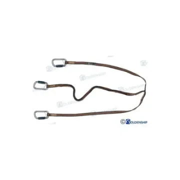 Static Lifeline with 3 Carabiners and 2 Fixed Lines - GS80177 product image