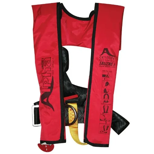Lalizas Sigma 170N Red Inflatable Adult Lifejacket - 71096 product image