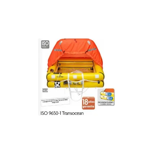 Plastimo 4-Person Life Raft ISO 9650-1A - 52176 product image