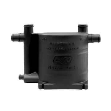 Nuova Rade - Black Oval 9L Exhaust Silencer - 73596 product image