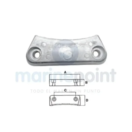 Canada Metals - Volvo DPH DPR Zinc Anode - CM3588745 product image