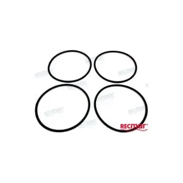 Set of 4 O-Rings for Volvo Penta Oil Cooler - REC22143 product image