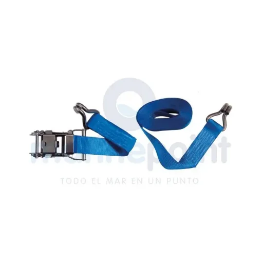 1.5" Blue Stainless Steel Tie Down Strap - GS76124 product image