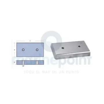 TECNOSEAL Anode Boiler Plate 300 X 150 X 26mm - TEN00255 product image