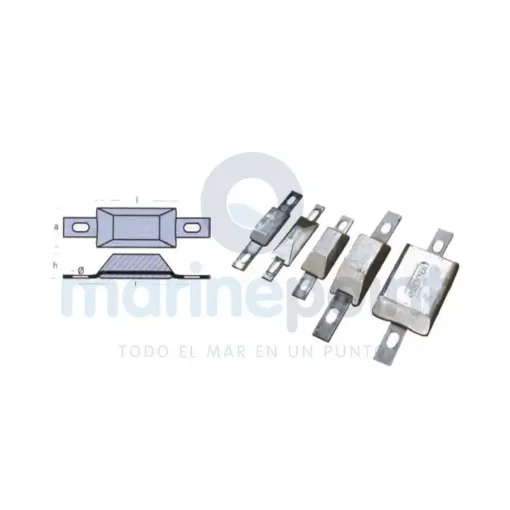 TECNOSEAL Zinc Ingot Anode 0.26 Kg - TEN00385/1 product image