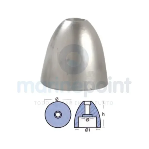 Anodo Mtf Axle Zinc Anode - TEN00432MTF product image