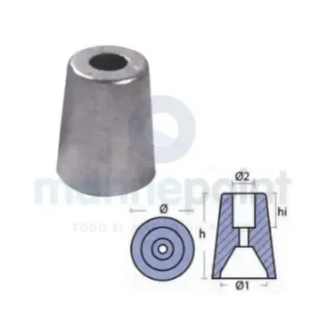 TECNOSEAL Zinc Anode Ferreti 45 Mm - TEN00476 product image